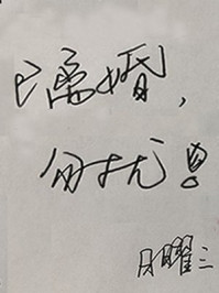 悲字书法